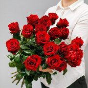 Красная роза Explorer - 70 см.