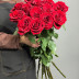 Красная роза Explorer - 60 см.