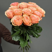 Роза Kahala (персиковая) пионовидная