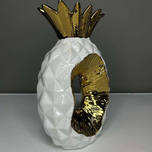 Ваза Ананас белый