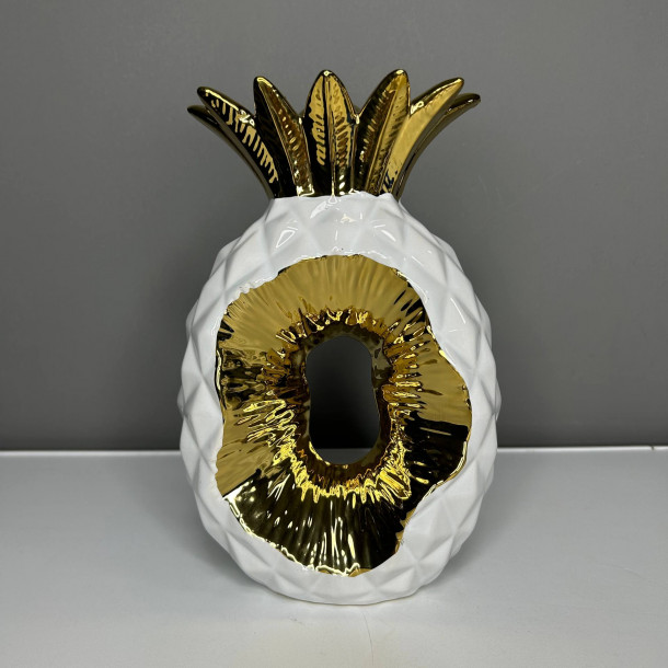 Ваза Ананас белый