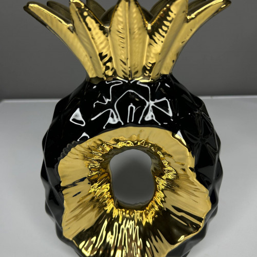 Ваза Ананас черный