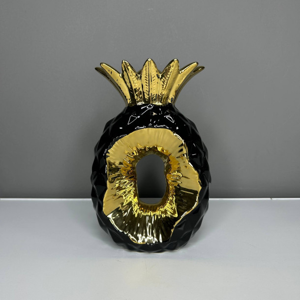 Ваза Ананас черный