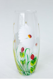 Декоративная ваза для цветов "Узоры"